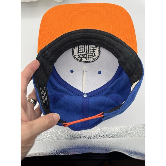 Dragon Ball Z Hat Cap Snap Back Adult Blue Orange Embroider Classic Anime Twill - Picture 10 of 10